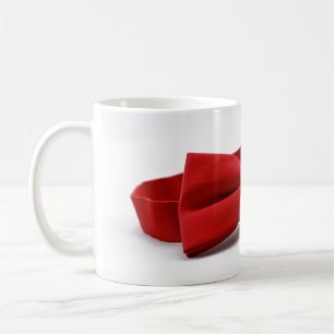 Mug Cravate de la Bow rouge Mariage mariage marié mari