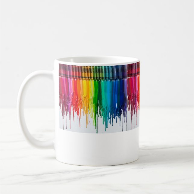 Mug crayon fondu MU (Gauche)