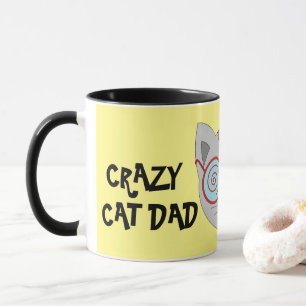 Mug CRAZY CAT DAD Coffee