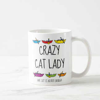 Mug Crazy Cat Lady Funny Rafers