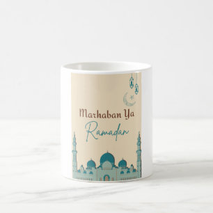 Mug Cream Brown Marhaban Ya Ramadan