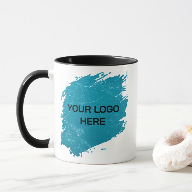 Mug Create Your Own Logo Mug– Perfect for Office (Avec donut)