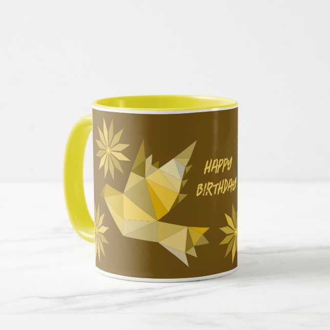 MUG CREATIF OISEAU POUR CADEAU (Devant gauche)