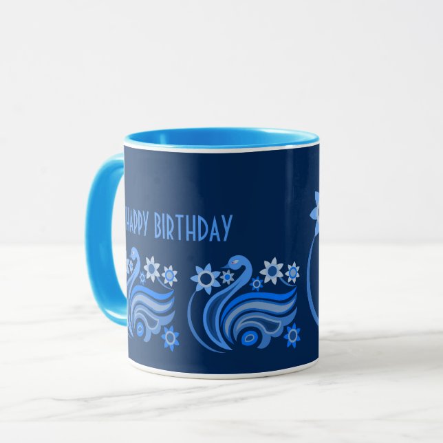 MUG CREATIF OISEAU POUR CADEAU (Devant gauche)