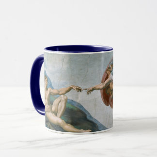 Mug Création d'Adam (c. 1511) | Michelangelo