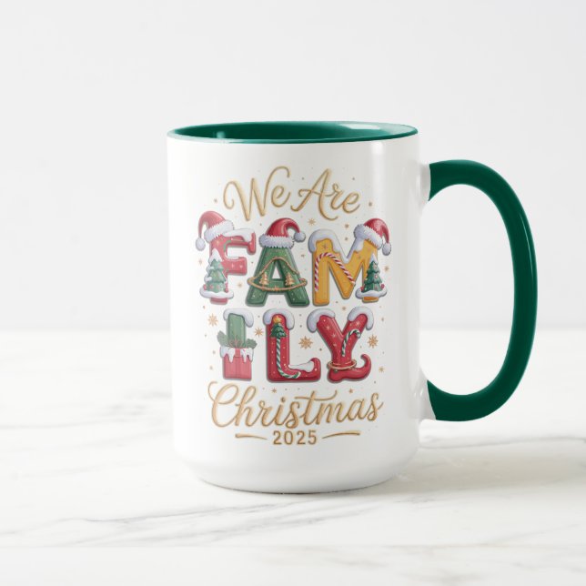 Mug Creative & Fun Family Christmas (Droite)