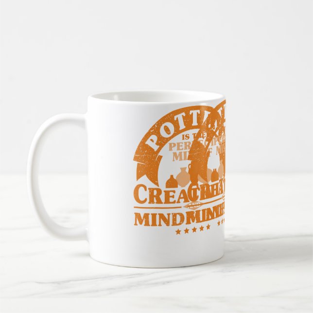 Mug Créativité et Pleine Conscience des Potiers Poteri (Gauche)