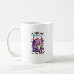 Mug Créature de café mignonne, design amusant pour les