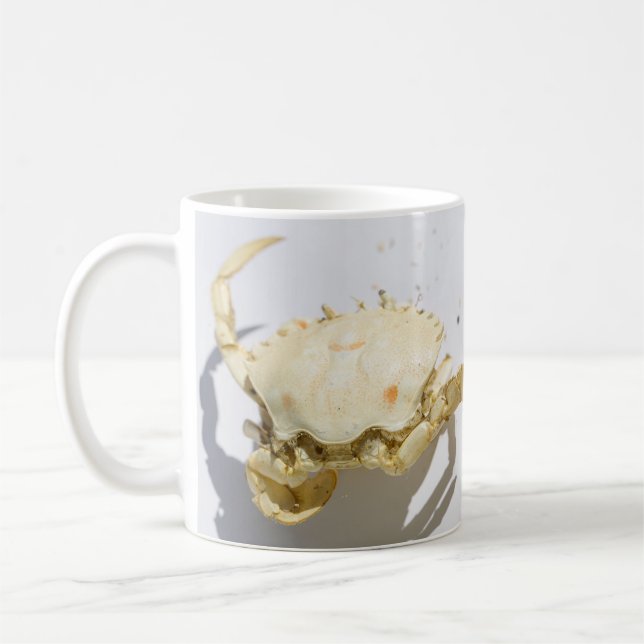 Mug Créature de coquille de crabe de l'océan Atlantiqu (Gauche)
