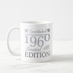 Mug Créé en 1960 60e anniversaire