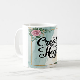 Mug Créer à partir du coeur, option 3