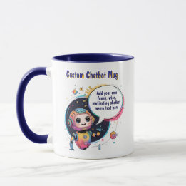 Mug Créer Talking Chatbot mèmes Modèles de dessin