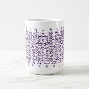 Mug Créer un message secret personnalisé tendance viol