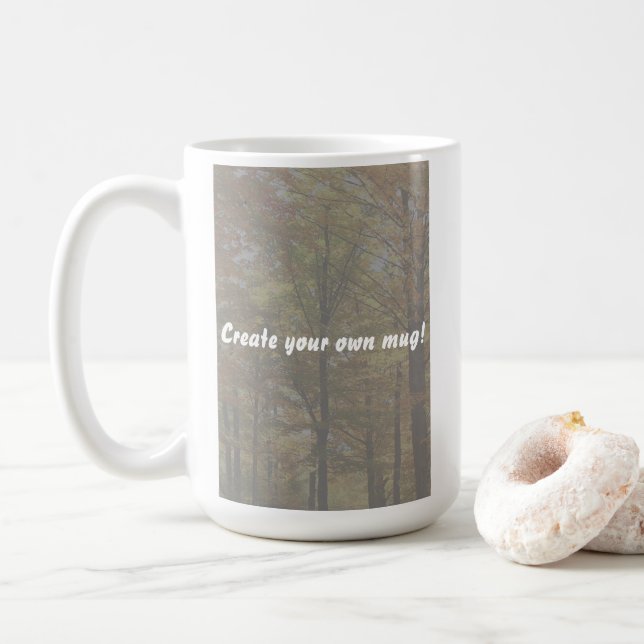 Mug Créer une DO-IT-YOURSELF personnalisée (Avec donut)
