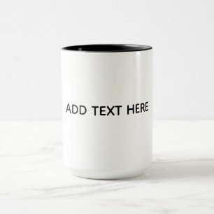 Mug Créez Votre Propre Blanc 