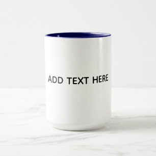 Mug Créez Votre Propre Blanc 