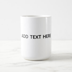 Mug Créez Votre Propre Blanc 