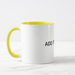 Mug Créez Votre Propre Blanc 