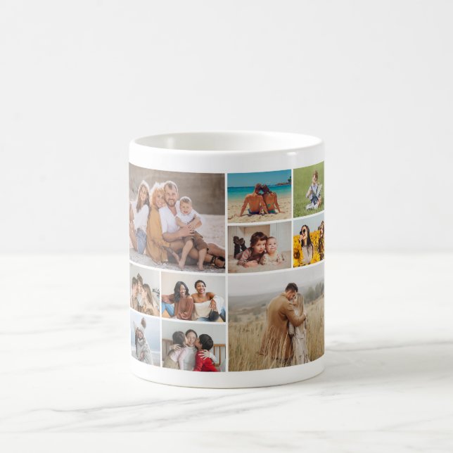 Mug Créez votre propre collection de photos 10 (Centre)