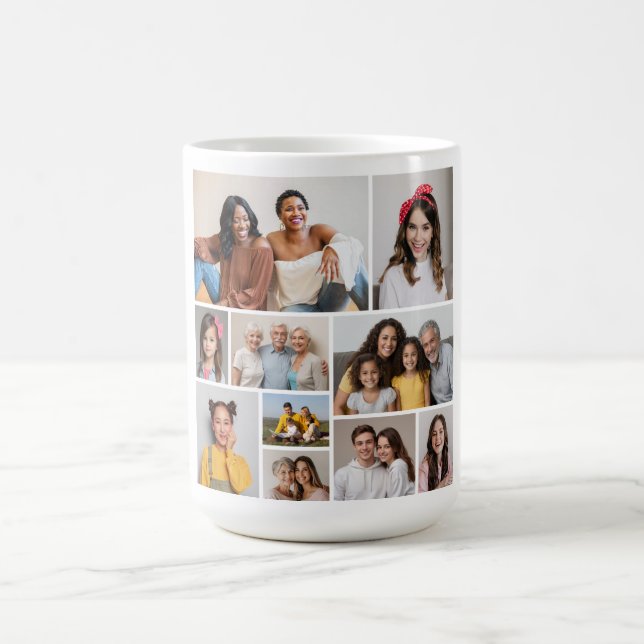Mug Créez votre propre collection de photos 10 (Centre)