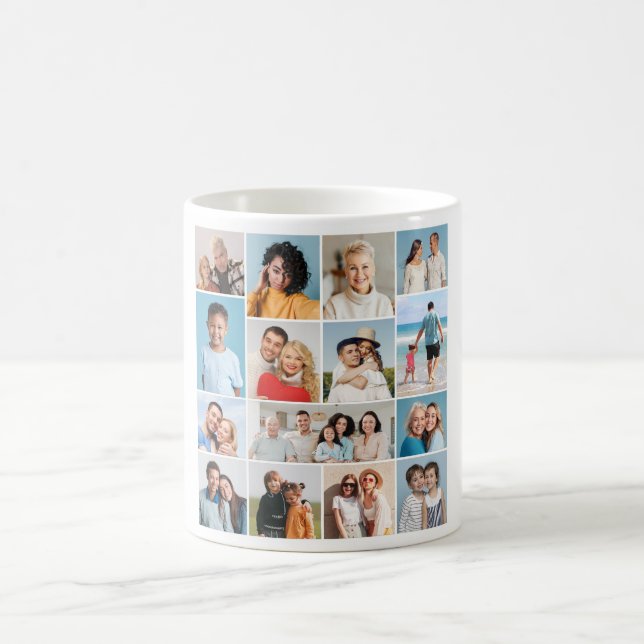 Mug Créez votre propre collection de photos 15 (Centre)