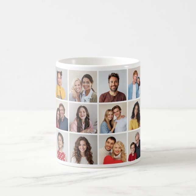 Mug Créez votre propre collection photo 12 (Centre)