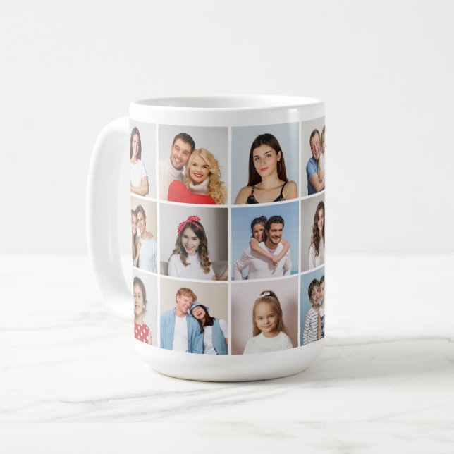 Mug Créez votre propre collection photo 18 (Devant gauche)