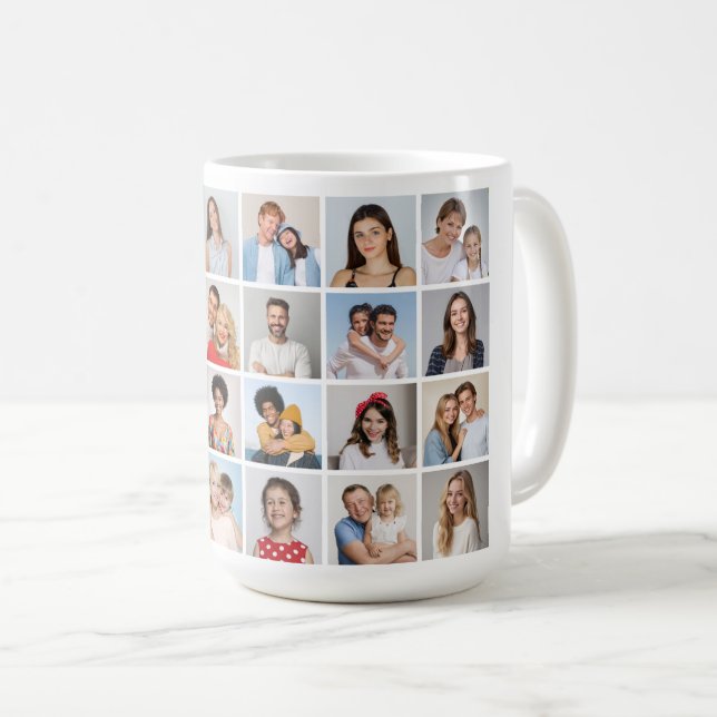 Mug Créez votre propre collection photo 24 (Devant droit)