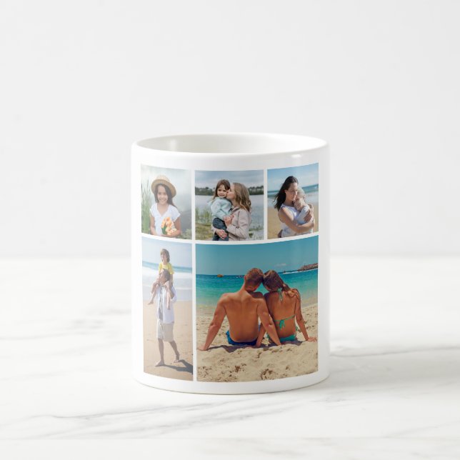 Mug Créez votre propre collection photo 5 (Centre)