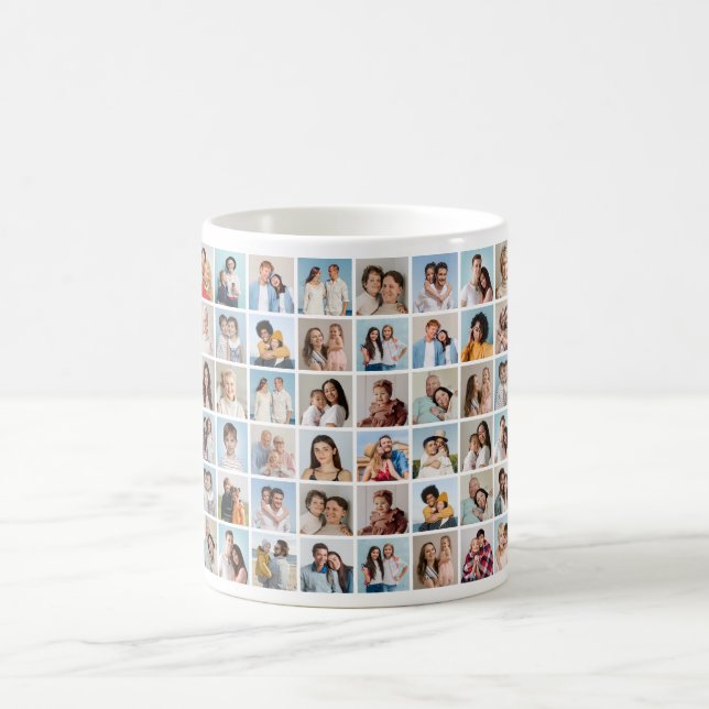 Mug Créez votre propre collection photo de 60 (Centre)