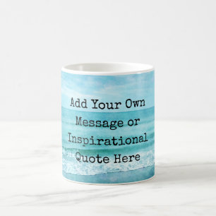 Mug Créez votre propre devis inspirant motivationnel