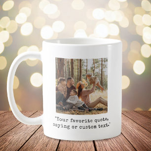 Mug Créez votre propre devis personnalisé photo