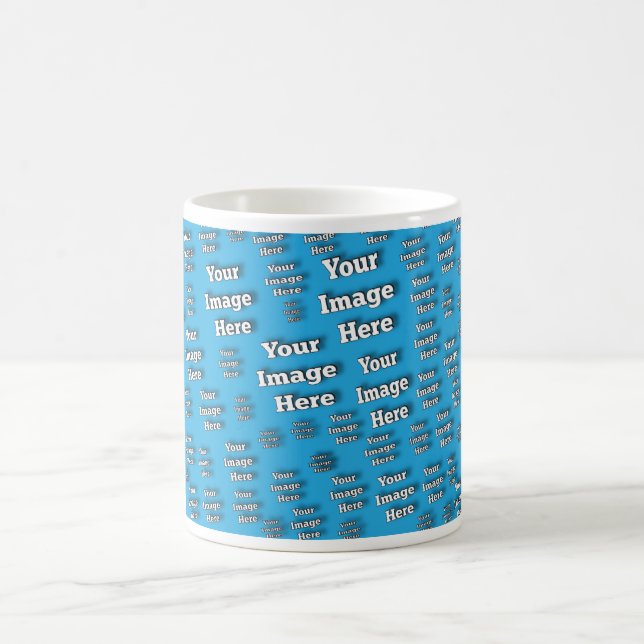 Mug 🤍 Créez votre propre Modèle personnalisé (Centre)