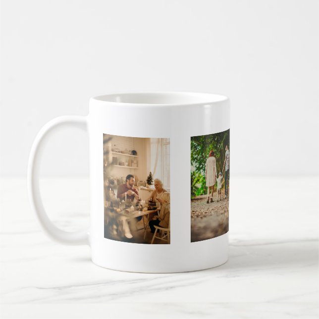 Mug Créez votre propre Musique Photo de famille (Gauche)