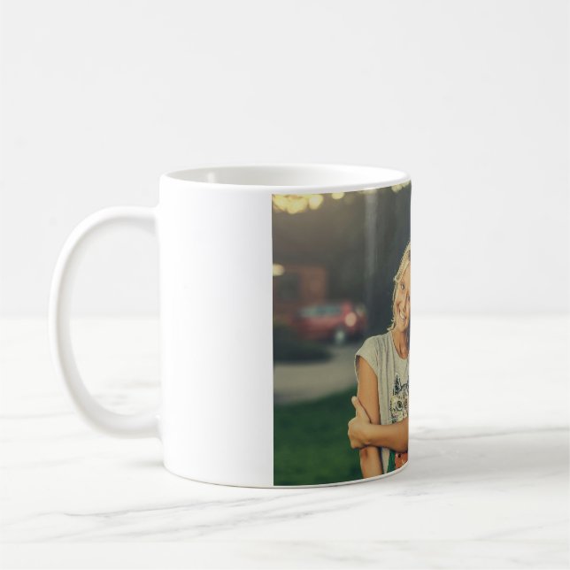 Mug Créez votre propre photo (Gauche)