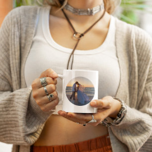Mug Créez votre propre photo de mariage en forme de ce