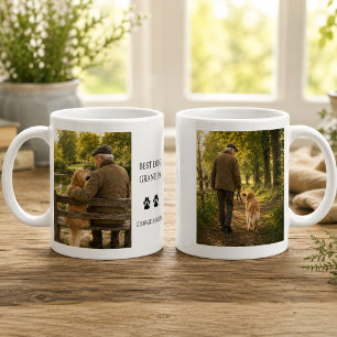 Mug Créez votre propre photo monogrammée de meilleur g