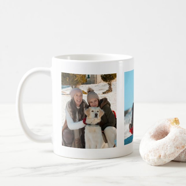 Mug Créez votre propre photo souvenir (Avec donut)