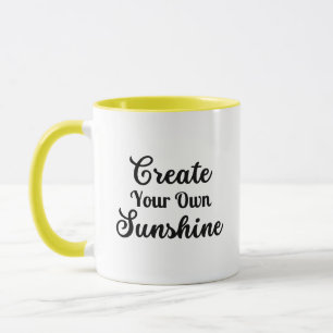 Mug Créez votre propre soleil