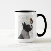 Crème glacée Boston Terrier