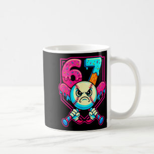 Mug Crème glacée de baseball qui coule Numéro 67 Six S