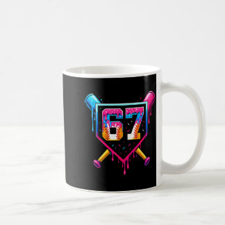 Mug Crème glacée de baseball qui coule Numéro 67 Six S