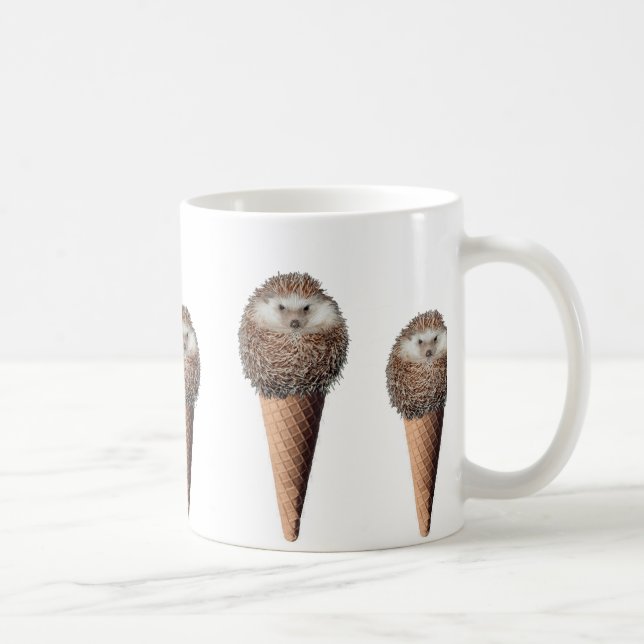 Mug Crème glacée de hérisson (Droite)