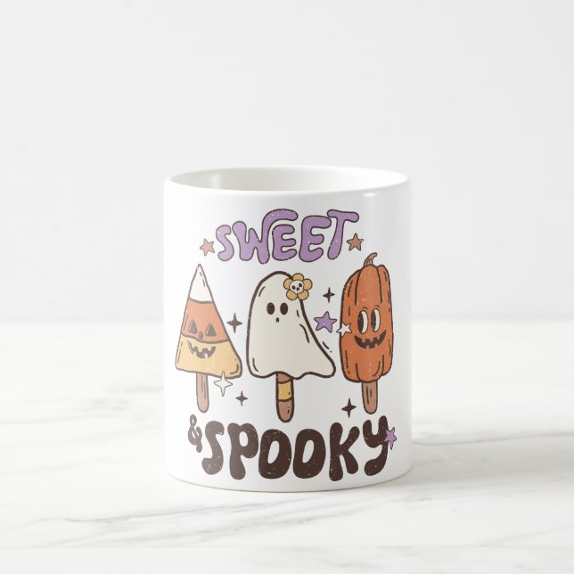 Mug Crème glacée d'Halloween (Centre)