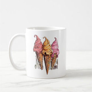 Mug Crème glacée non style de vie vanille