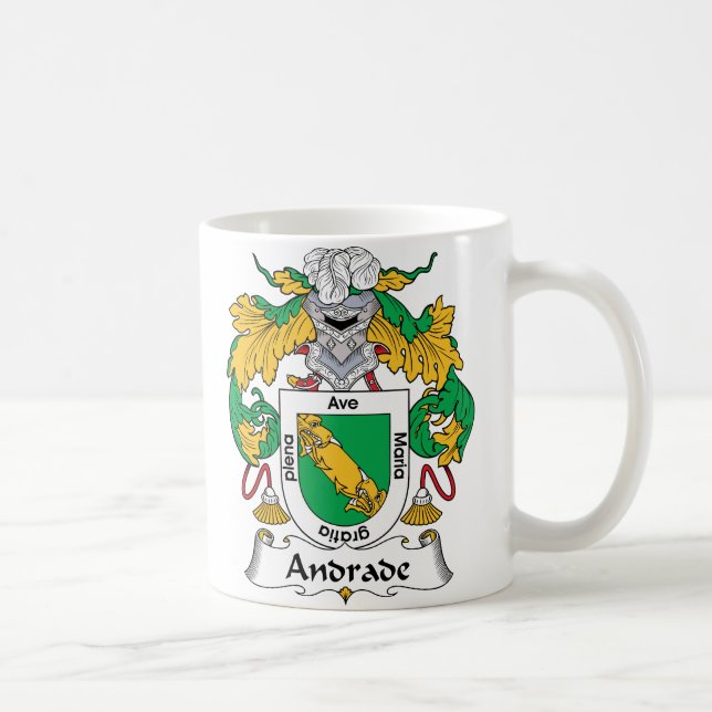 Mug Crête de famille d'Andrade (Droite)