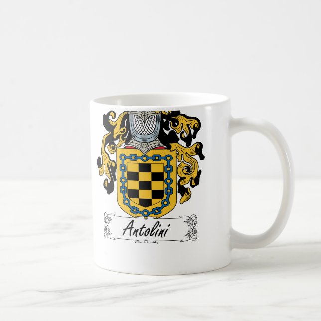 Mug Crête de famille d'Antolini (Droite)