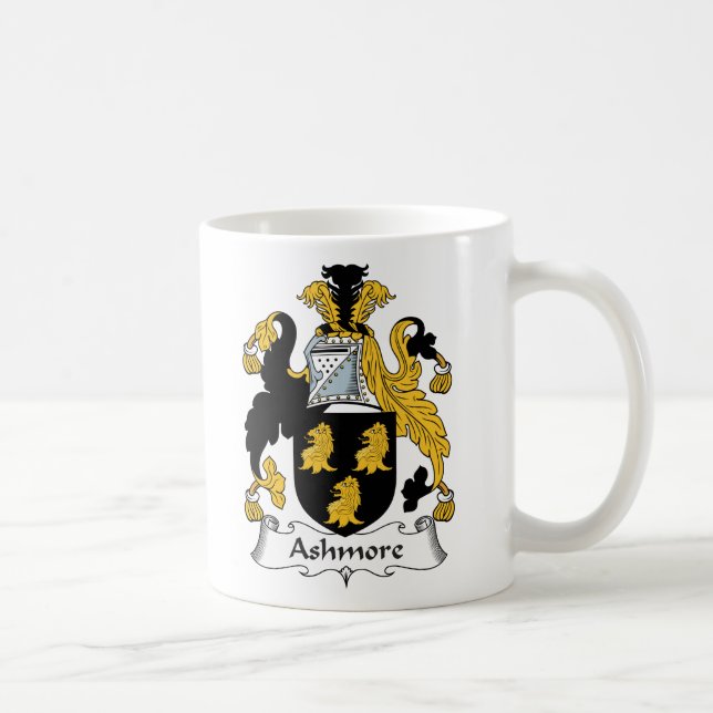 Mug Crête de famille d'Ashmore (Droite)