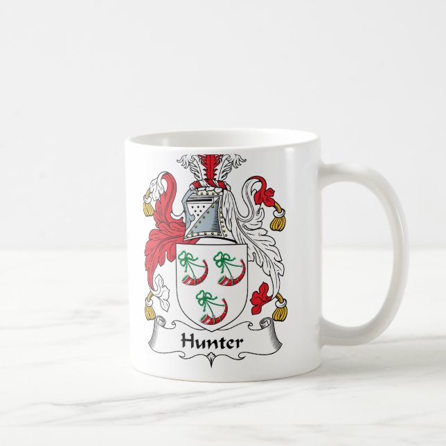 Mug Crête de famille de chasseur (Droite)