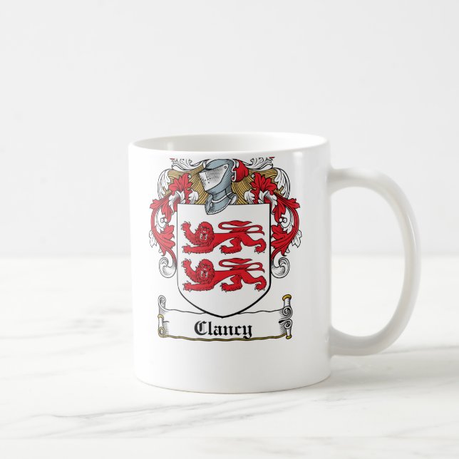 Mug Crête de famille de Clancy (Droite)